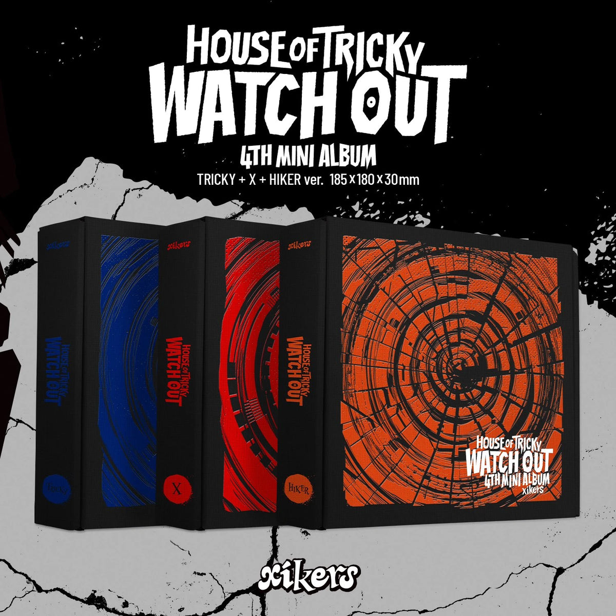新版 : TRICKY OF [HOUSE - XIKERS WATCH Album Mini 4th OUT] その他