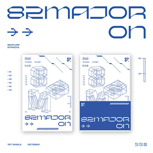 82MAJOR - [ON] 1st Single Album – kpopalbums.com