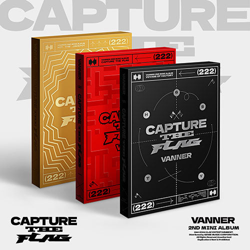 VANNER - [CAPTURE THE FLAG] 2nd Mini Album – kpopalbums.com