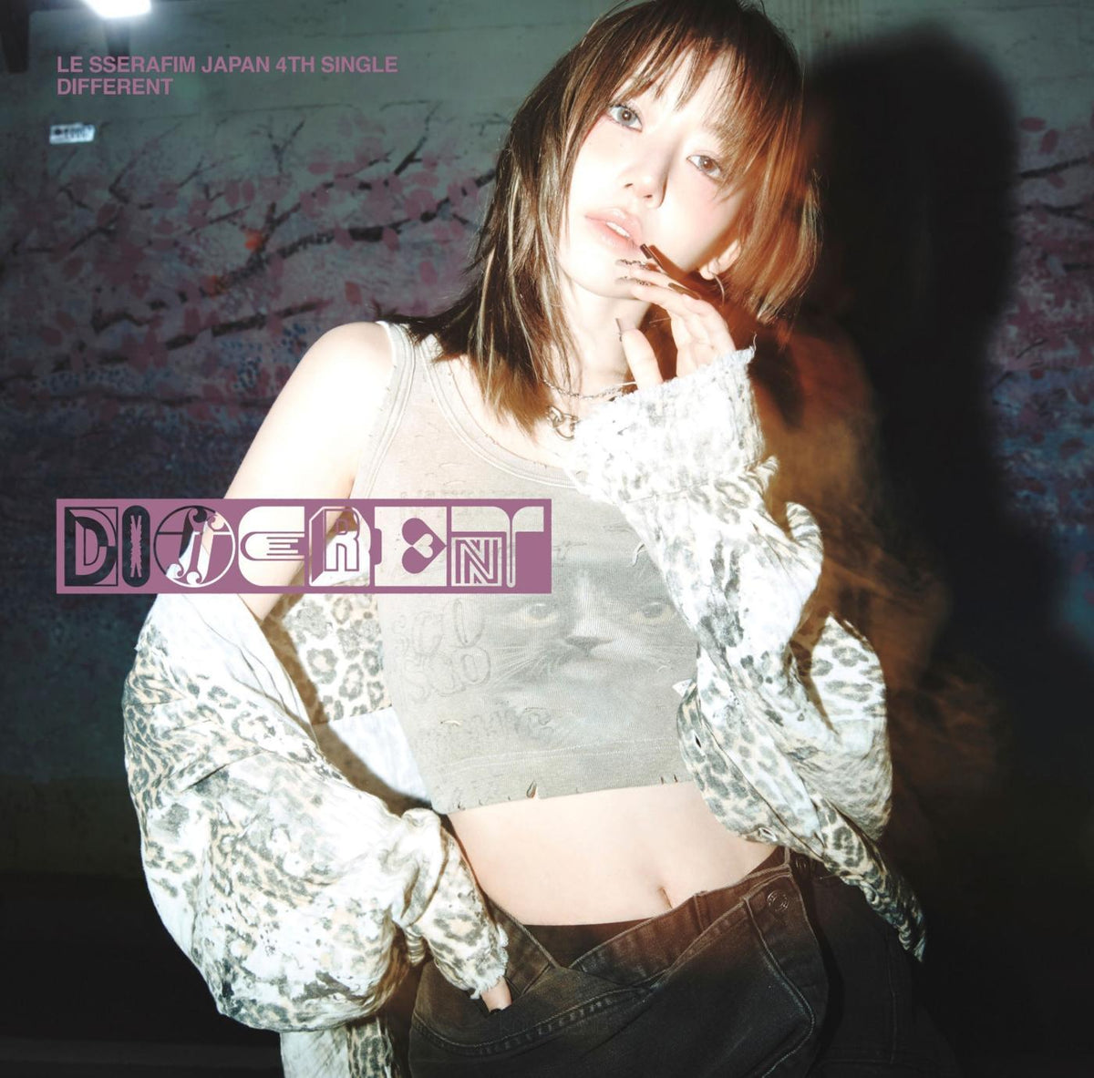 LE SSERAFIM アルバム LE SSERAFIM - DIFFERENT Japan 4th Single Official Sealed CD