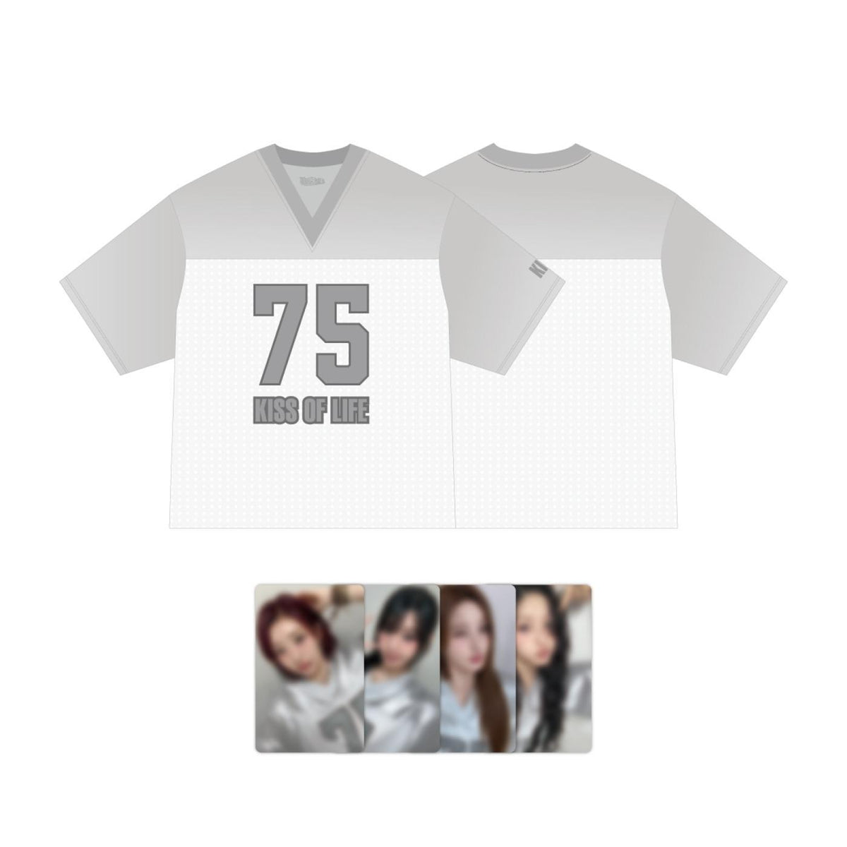KISS OF LIFE KISS ROAD MD T-SHIRT Tシャツ KISS OF LIFE - [KISS ROAD] 1ST WORLD TOUR SEOUL ENCORE