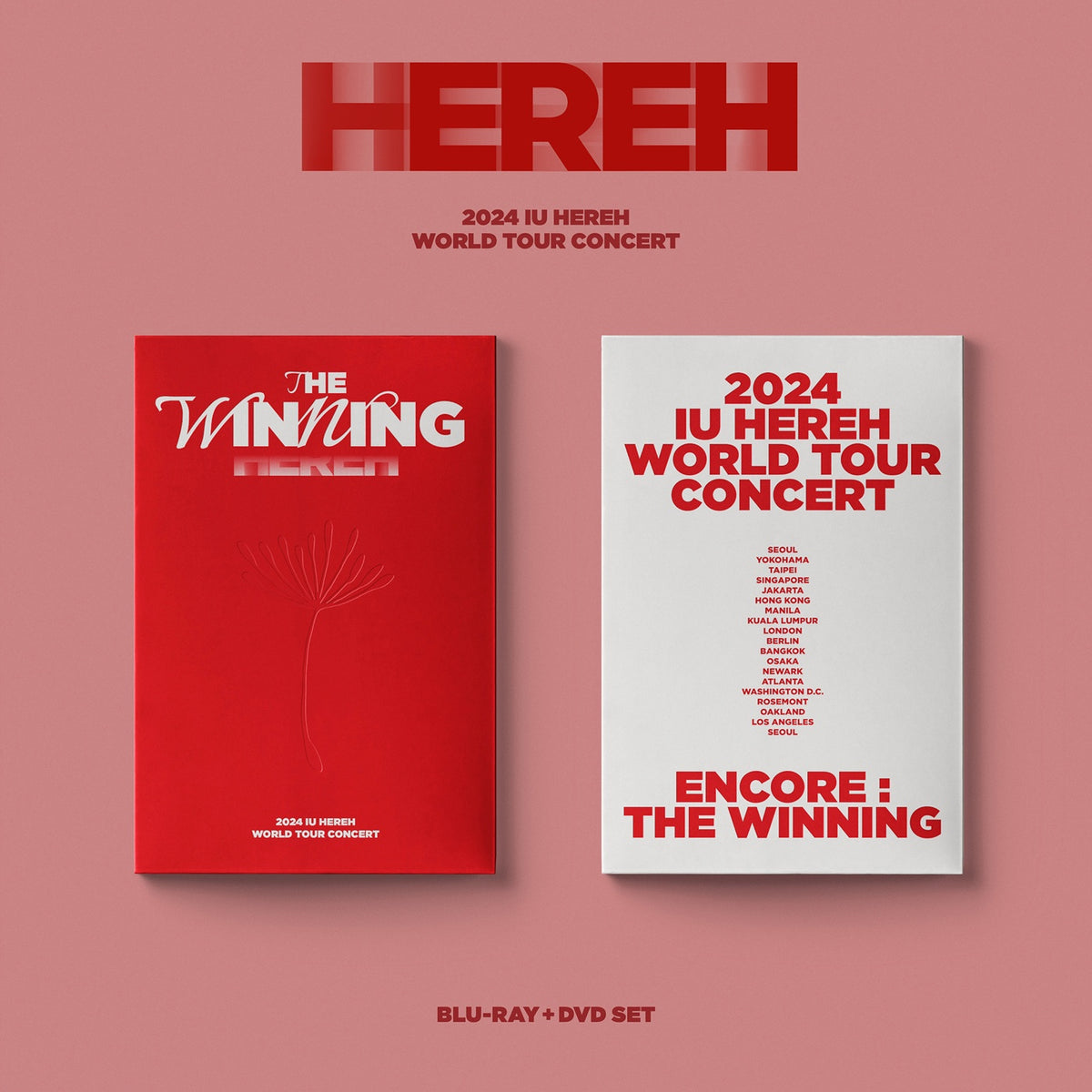 ミュージック 2004.IU.HEREH.WORLD.TOUR.CONCERT IU - [HEREH] WORLD TOUR CONCERT BLU-RAY+DVD SET – kpopalbums.com