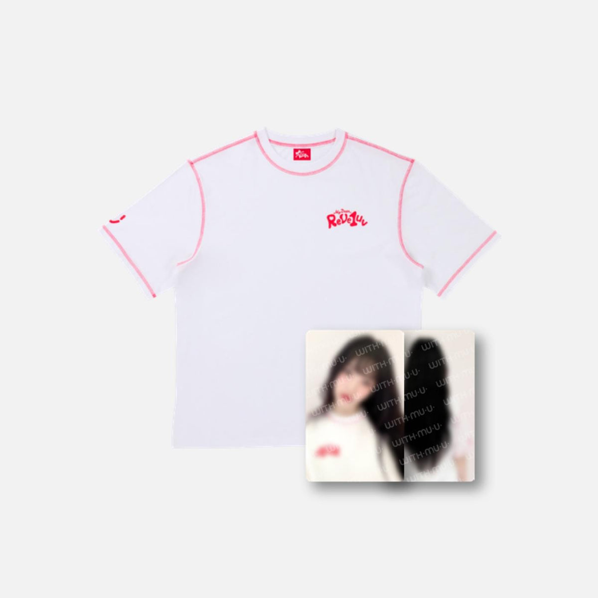 【トレカ無し】Red Velvet SEULGI MD Tシャツ　ホワイト ktown4u.com : Red Velvet - IRENE & SEULGI - [Concert Tour [BALANCE