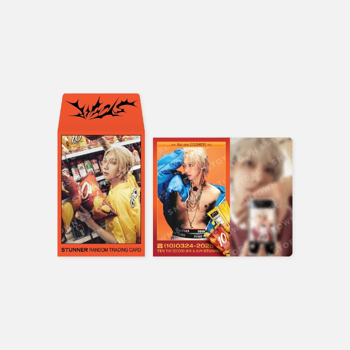 TEN - [STUNNER] OFFICIAL MD RANDOM TRADING CARD SET – kpopalbums.com