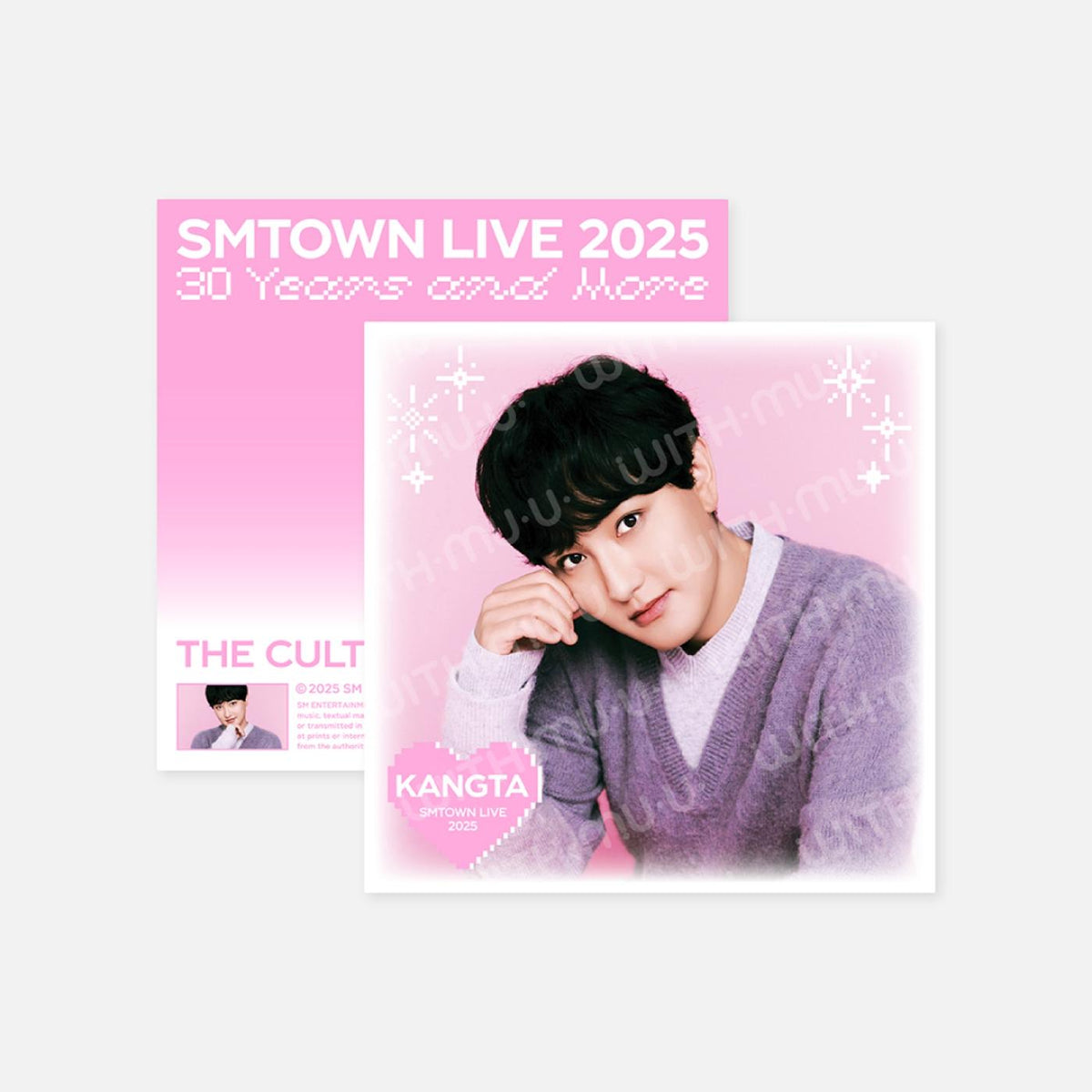 KANGTA - [SMTOWN LIVE 2025 TOUR] OFFICIAL 2ND MD LP POSTER