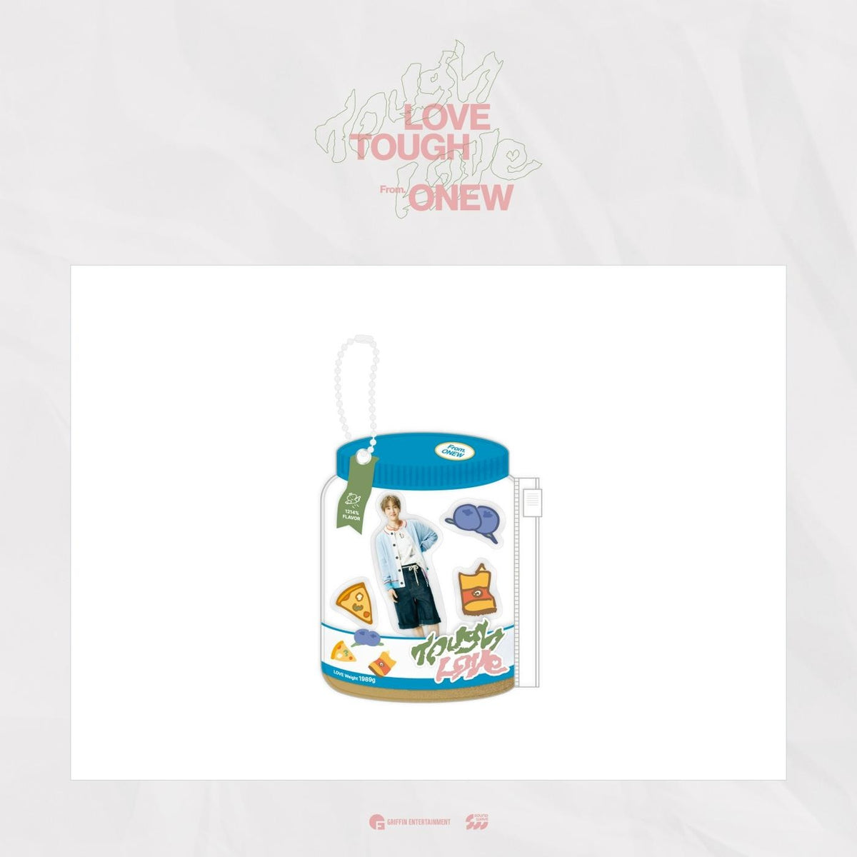 onew TOUGH LOVE 公式グッズ3点セット ONEW - [TOUGH LOVE] (2026 FANMEETING MD MINIATURE KEYRING