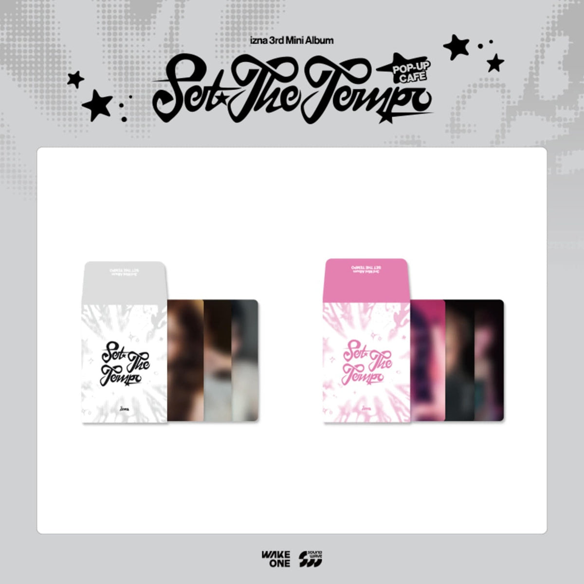 izna - [SET THE TEMPO] (3rd Mini Album POP-UP STORE MD RANDOM