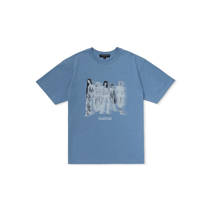 LE SSERAFIM - [PUREFLOW] (2026 TOUR OFFICIAL MD Photo S/S T-Shirt