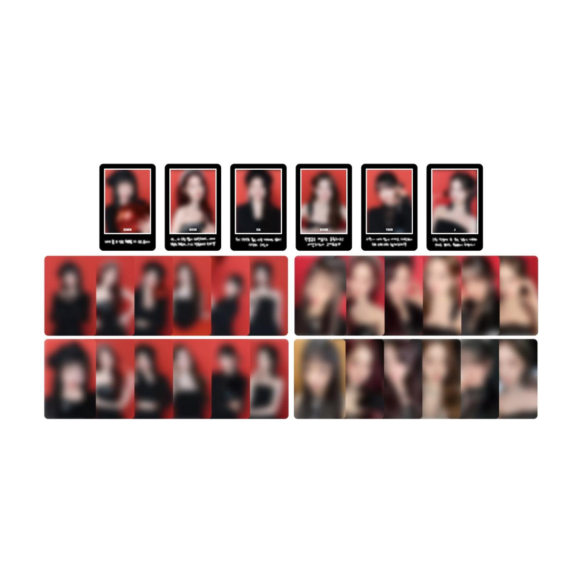 STAYC stay tuned イルコン ラントレ ケミ 9枚セット トレカ StayC 2025 Tour STAY TUNED In Seoul Official MD Trading Photo Card