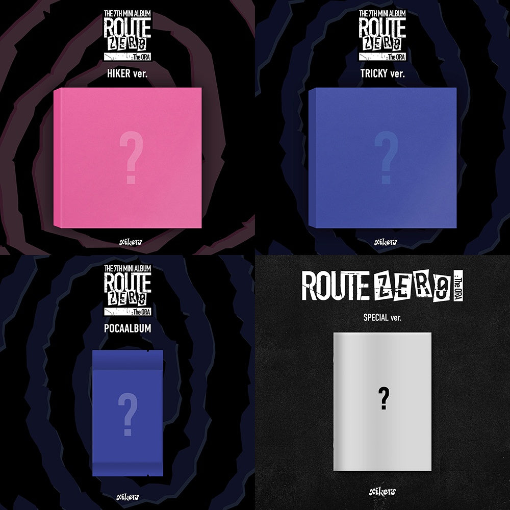 XIKERS - [ROUTE ZERO : THE ORA] 7th Mini Album 4 Version (TRICKY +