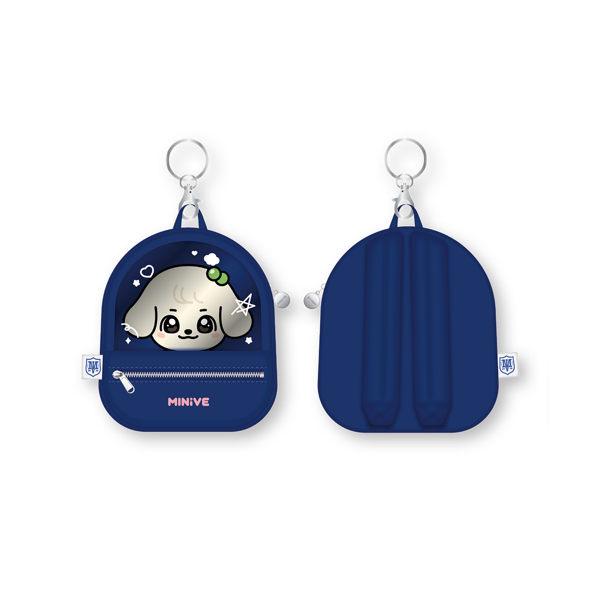 IVE MINIVE popup ポップアップ　PVC ポーチ　リュック IVE - [WELCOME TO MINIVE SCHOOL] (MINIVE POP-UP MD PVC POUCH