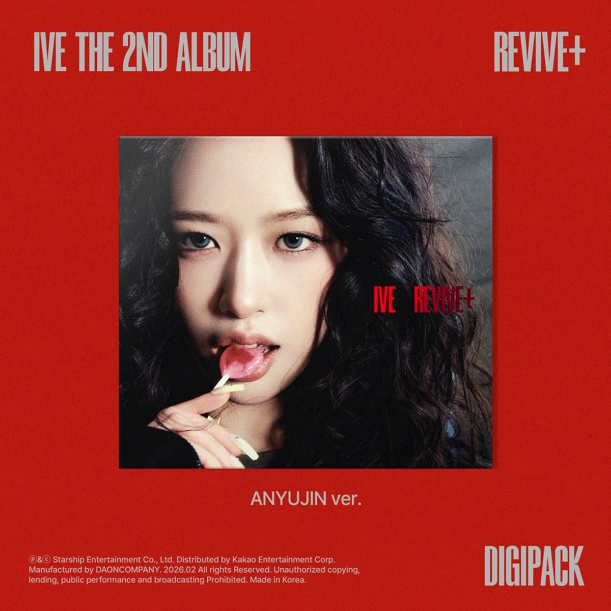 IVE - [REVIVE+] 2nd Album DIGIPACK ANYUJIN Version – kpopalbums.com
