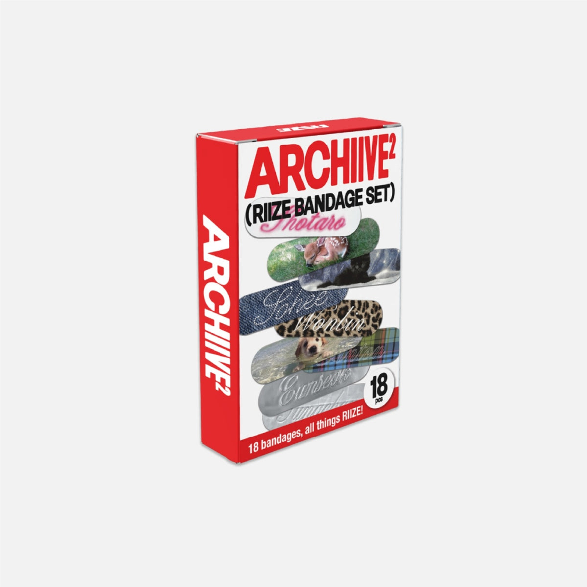 RIIZE - [ARCHIIVE²] (2026 POP-UP OFFICIAL MD BANDAGE SET