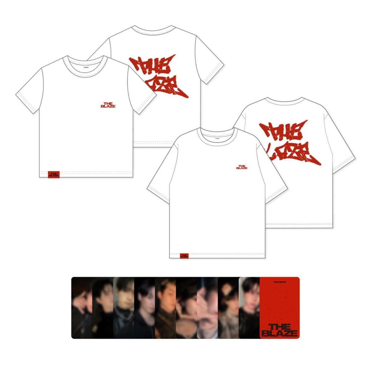 THE BOYZ - [THE BLAZE] WORLD TOUR in SEOUL MD T-SHIRT – kpopalbums.com