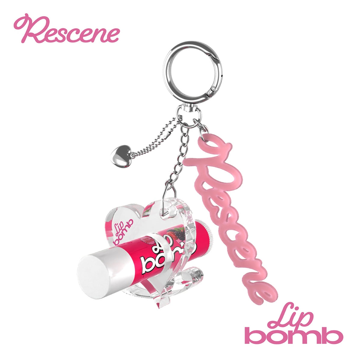 RESCENE - [lip bomb] 3rd Mini Album OFFICIAL MD ACRYLIC LIP BALM