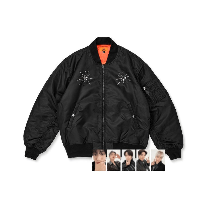 txt moa con MA-1 JACKET Mサイズ TXT - [2026 MOA CON] (OFFICIAL MD MA-1 Jacket) – kpopalbums.com