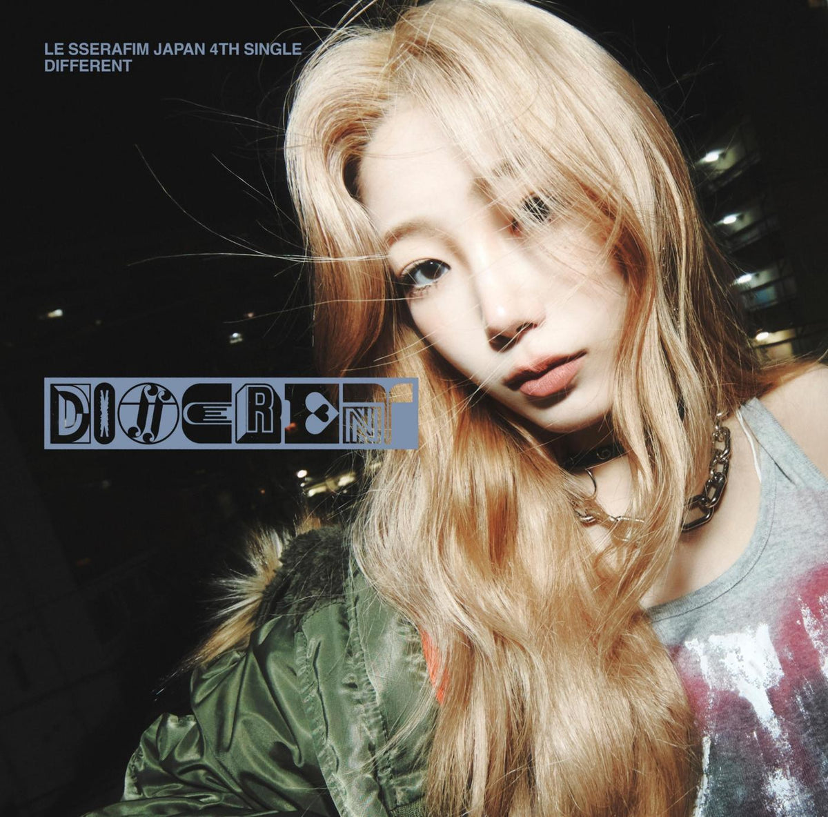 LE SSERAFIM DIFFERENT WSJ UMS LD カズハ LE SSERAFIM - [DIFFERENT] (Japan 4th Single Album SOLO