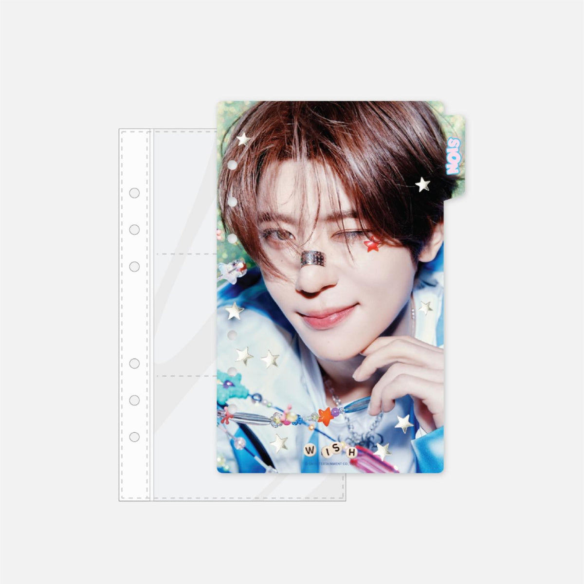 NCT WISH ユウシ poppop MD binder＆index set NCT WISH - [poppop] OFFICIAL MD BINDER INDEX SET