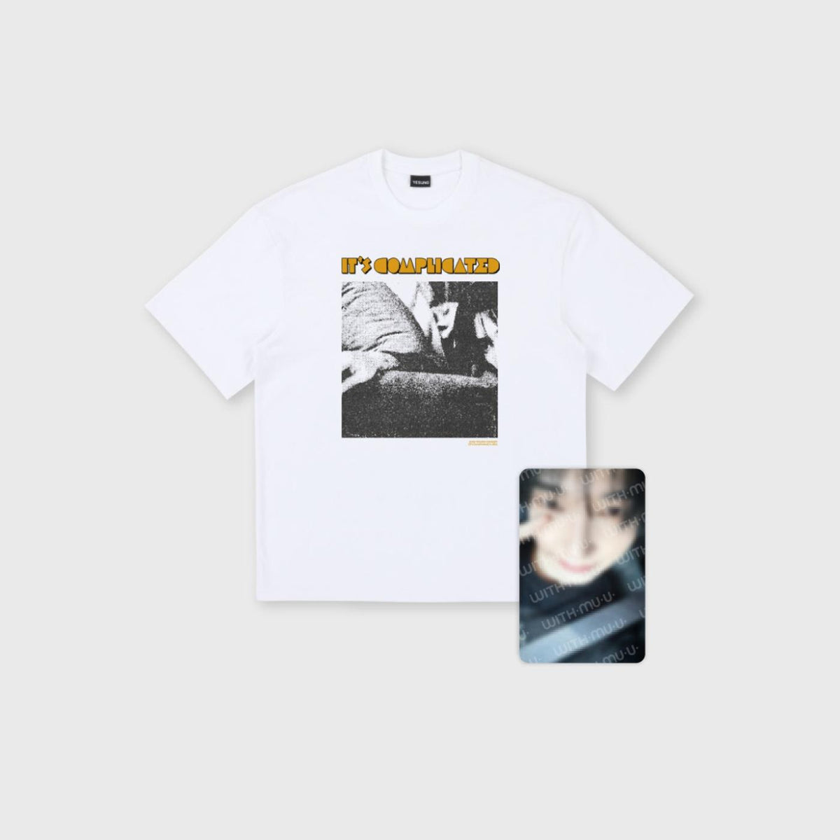 Yesung Tシャツ M size YESUNG - [It's Complicated] 2025 CONCERT OFFICIAL MD T-SHIRT SET