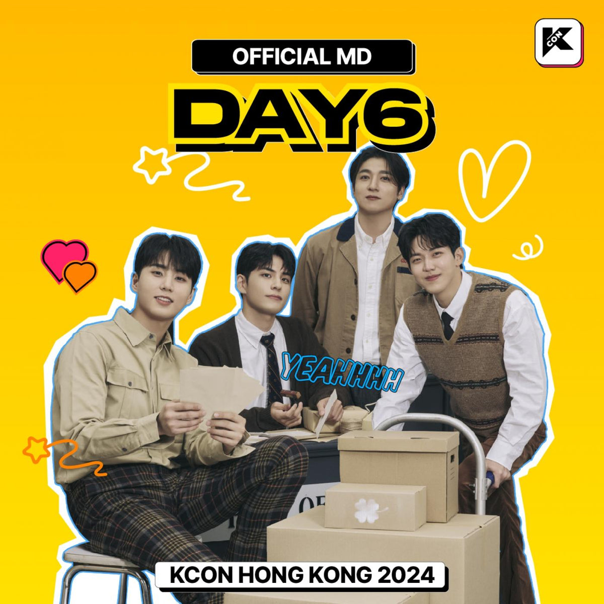 DAY6 KCON HONG KONG 2024 OFFICIAL MD Kpopalbums day6-kcon-hong-kong-2024-official-md-kpopalbums