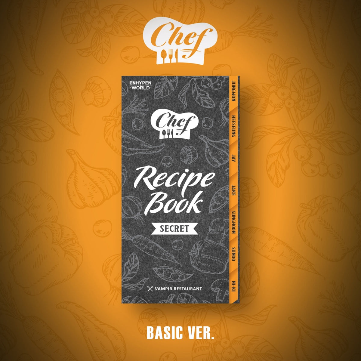 ENHYPEN - [ENHYPEN WORLD COUPON CARD COLLECTION] CHEF BASIC