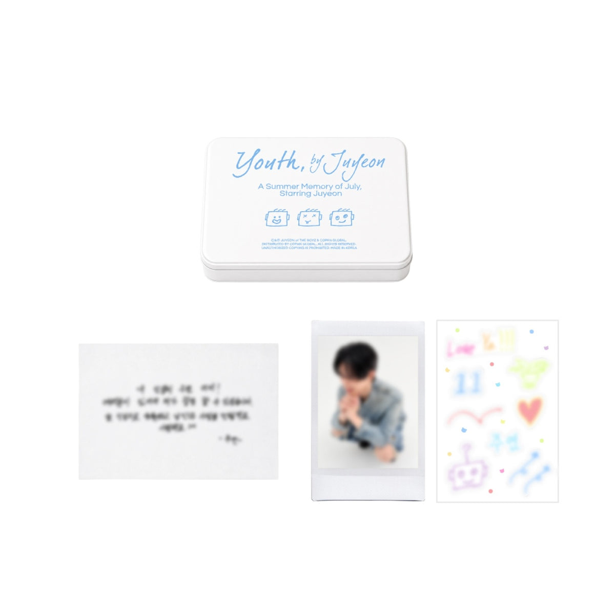 THE BOYZ JUYEON Youth by Juyeon MDセット JUYEON - [YOUTH, BY JUYEON] (2026 1st FANMEETING MD TINCASE SET