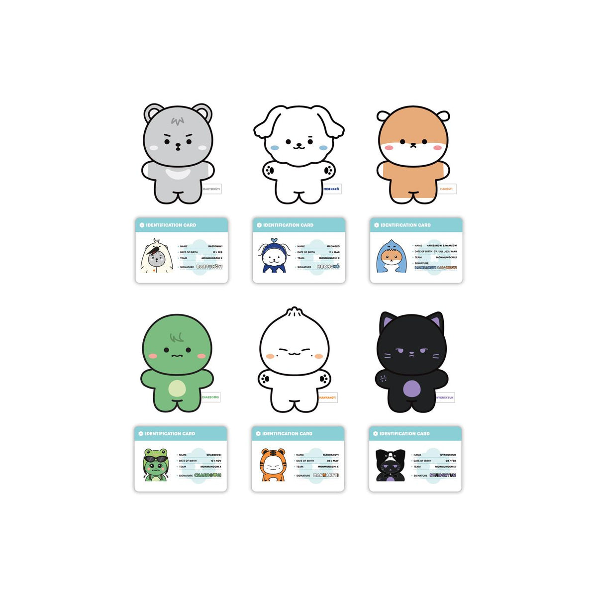 MONSTA X - [MONMUNGCHI X : WELCOME PARTY] OFFICIAL MD MINI