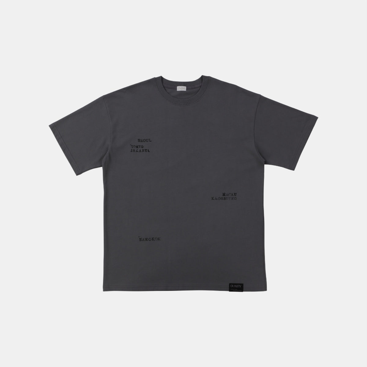 NCT JNJM DUALITY グッズ ペンミ Tシャツ ジェミン Lサイズ NCT JNJM - [DUALITY] 2026 FANMEETING TOUR MD T-SHIRT (CHARCOAL ver