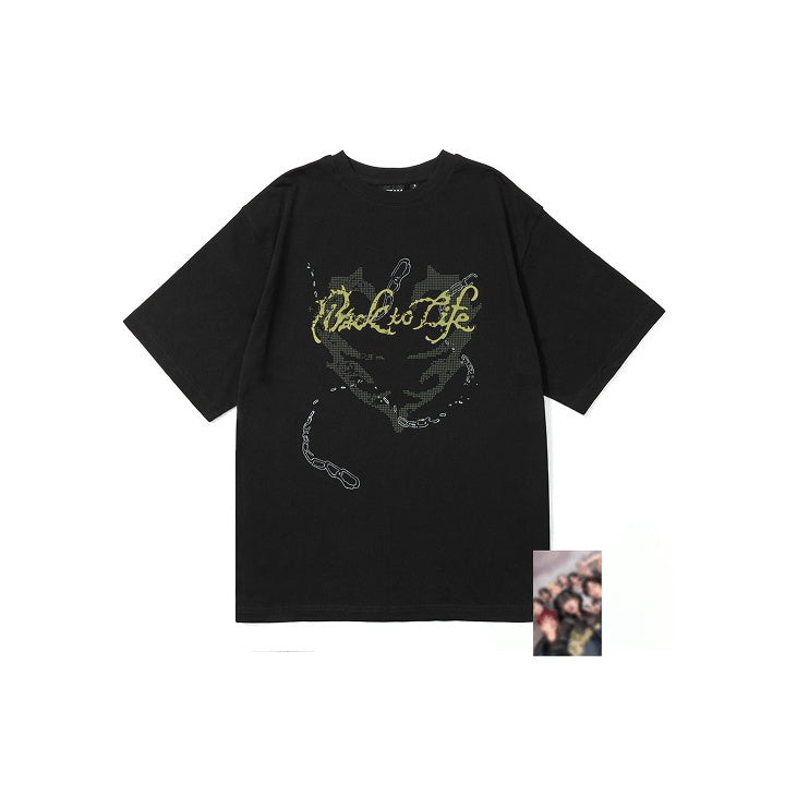 開封済 【K】 &TEAM BTW ENCORE VER. Tシャツ &TEAM - [Back to Life] (OFFICIAL MD S/S T-SHIRT) – kpopalbums.com