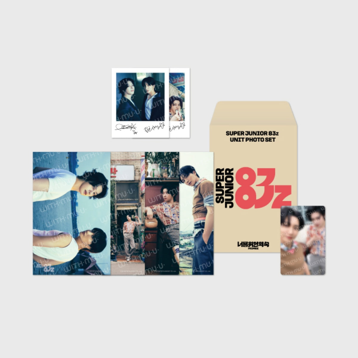 SUPER JUNIOR-83z - [너를 위한 약속] (1st Mini Album MD UNIT PHOTO