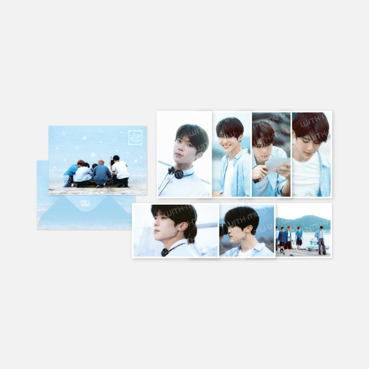 NCT WISH - [FIND YOUR COLOR] POP UP OFFICIAL MD PHOTO SET