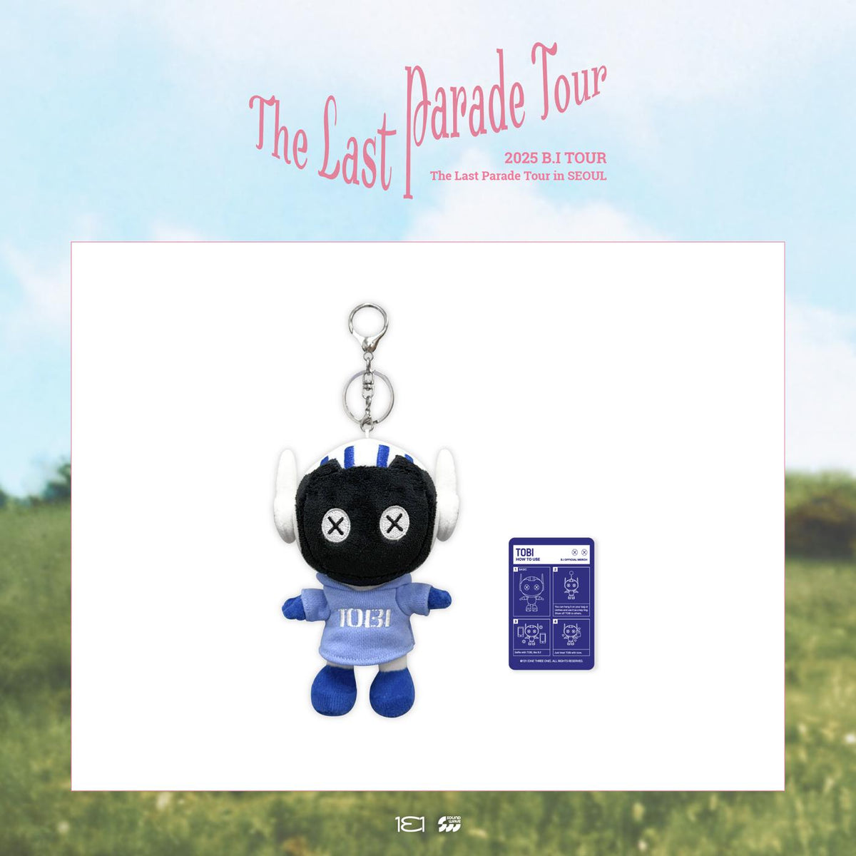 B.I - [The Last Parade Tour in SEOUL] (MD TOBI PLUSH KEYRING