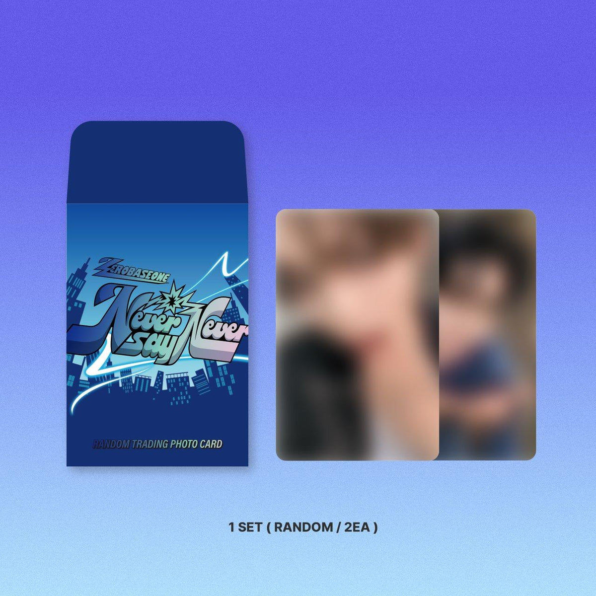 ZEROBASEONE - [NEVER SAY NEVER] OFFICIAL MD RANDOM TRADING PHOTO