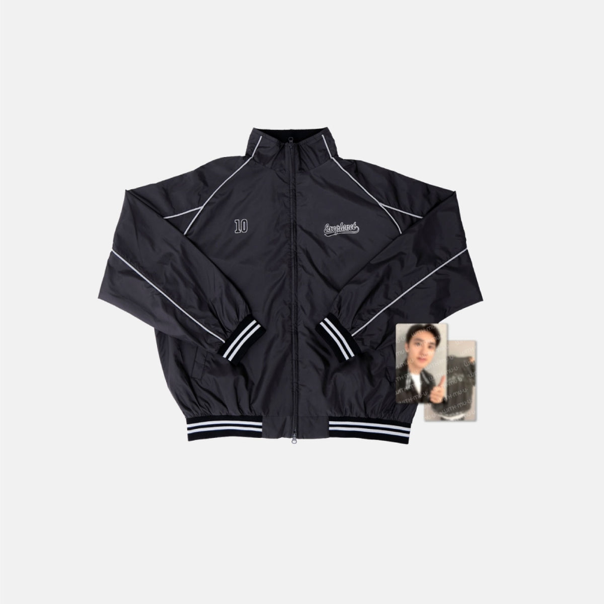 EXO EXO'verse ジャケット EXO - [EXO'verse] 2025 FANMEETING OFFICIAL MD VARSITY JACKET +
