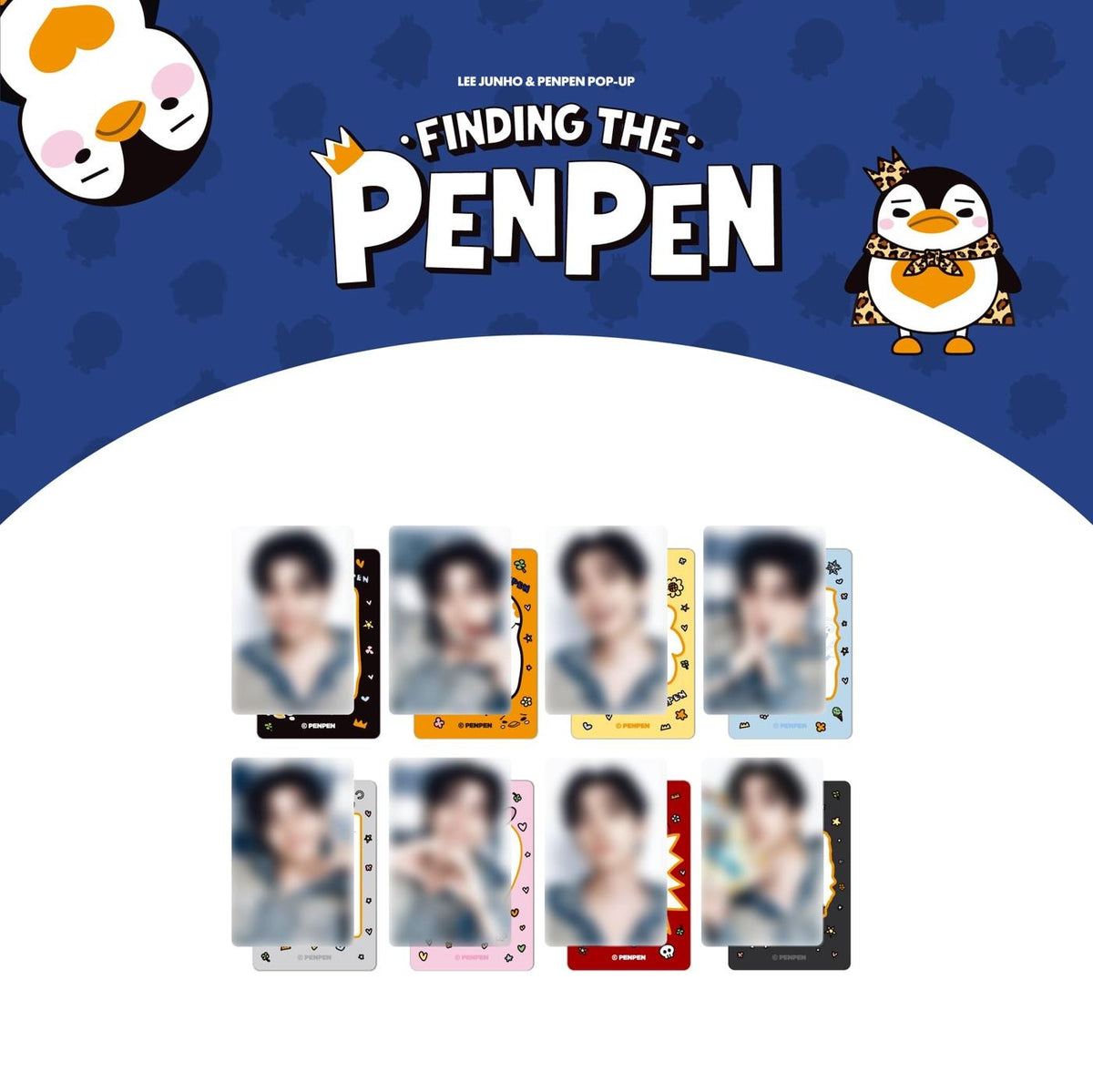 LEE JUNHO - [FINDING THE PENPEN] (POP-UP MD PENPENS LUCKY MESSAGE