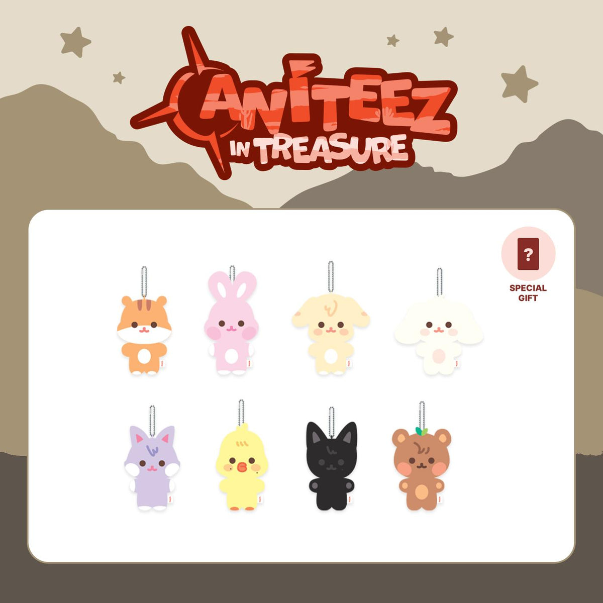 ATEEZ ソンファ ANITEEZ 80 USD購入特典 ATEEZ - [ANITEEZ IN TREASURE] (POP-UP STORE MD FLAT-FUR PLUSH