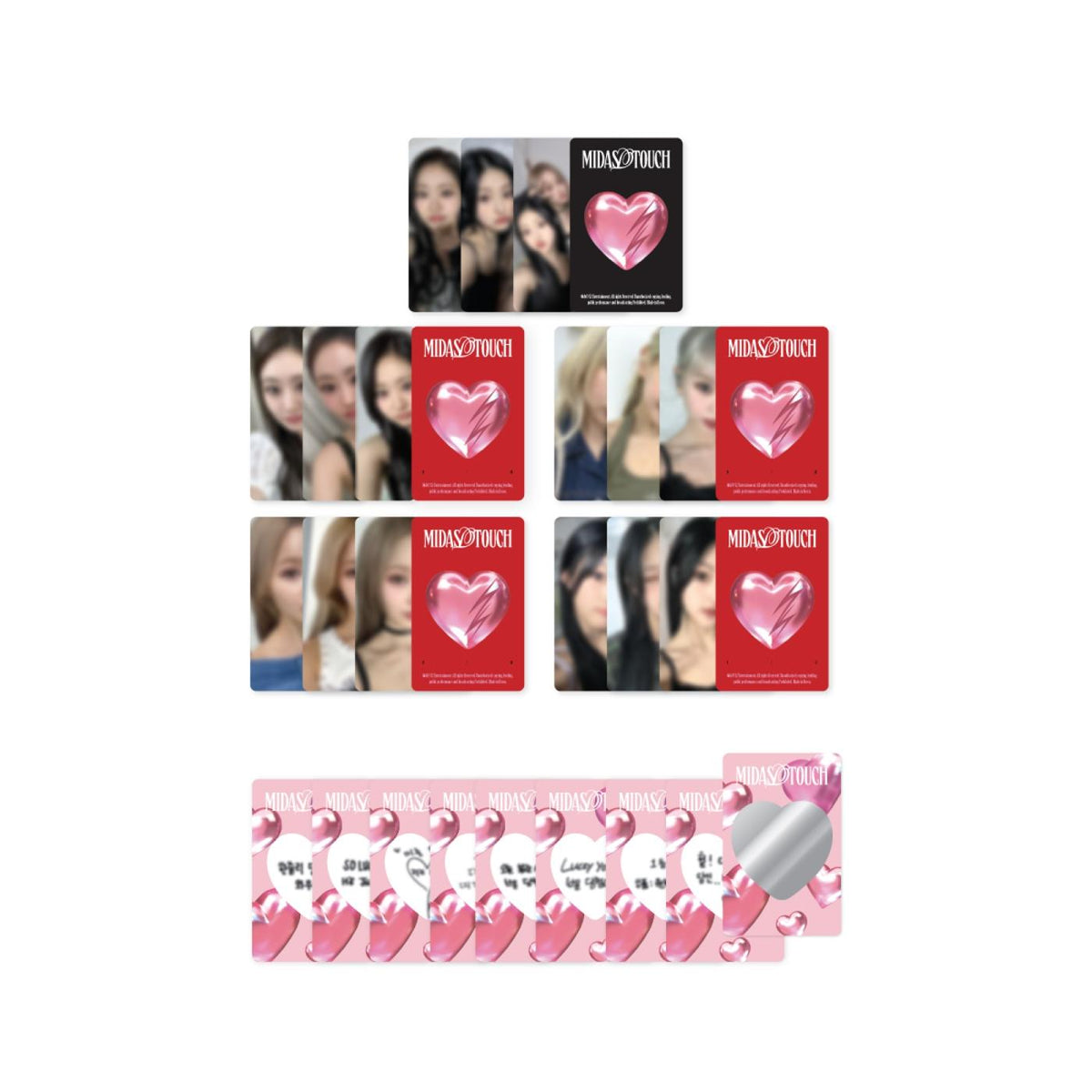 KISS OF LIFE Midas Touch DMM 特典 トレカ KISS OF LIFE Midas Touch DMM 特典 トレカ KISS OF LIFE - 1st