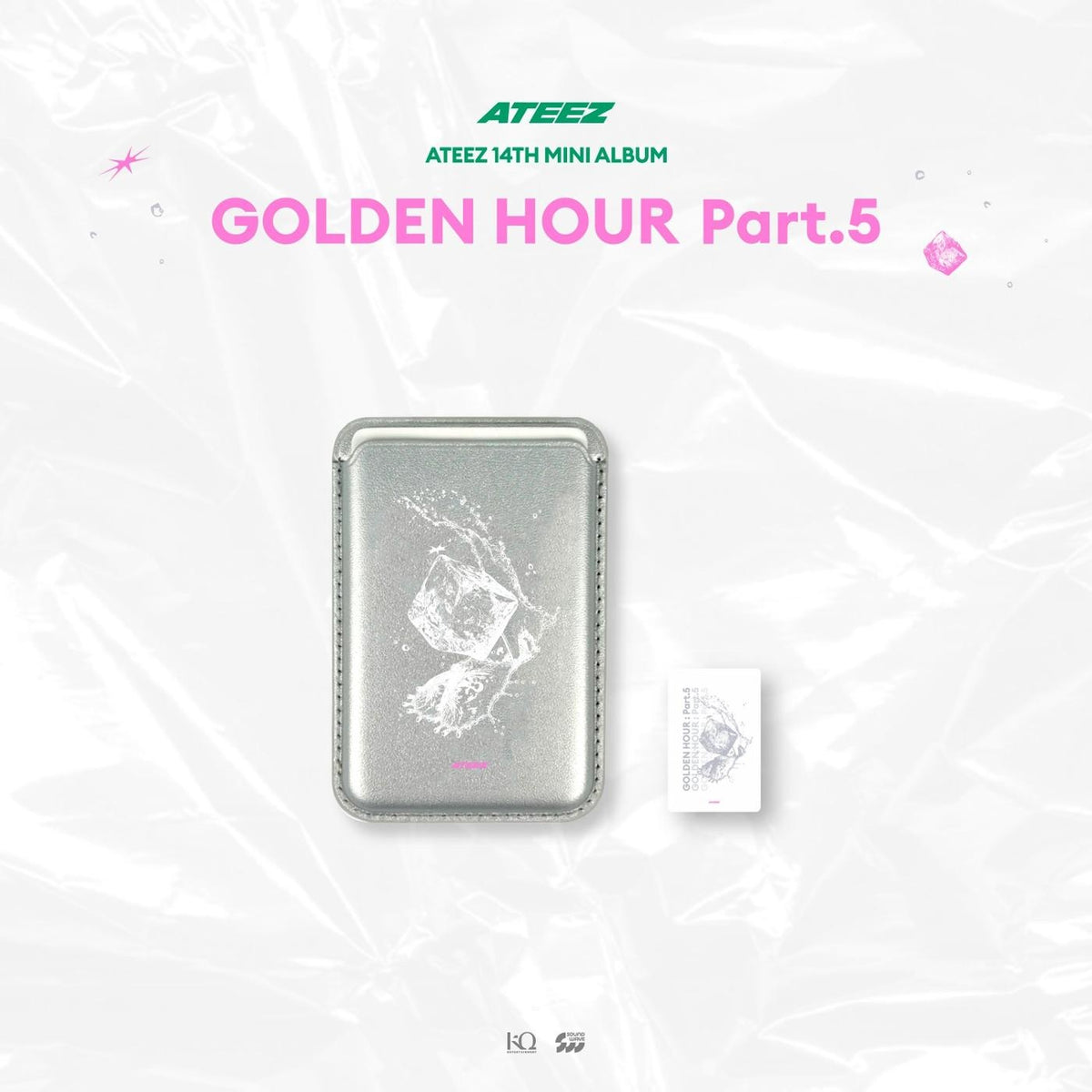 ATEEZ - [GOLDEN HOUR : Part.5] (POP-UP STORE MD MAGNETIC CARD CASE