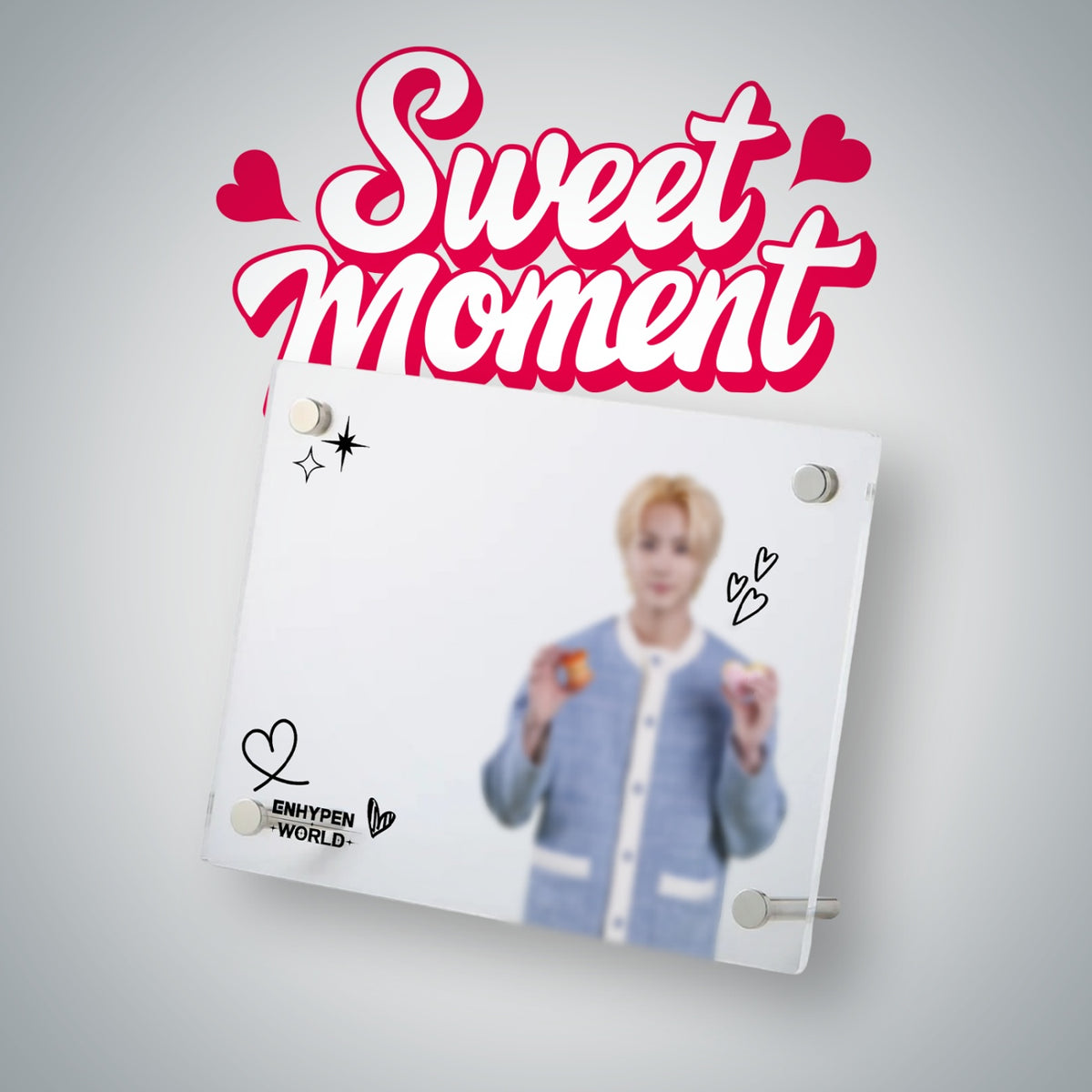 ENHYPEN VER.) MOMENT (SWEET COLLECTION CARD COUPON WORLD - ENHYPEN MOMENT　ヒスン WORLD　SWEET アイドル