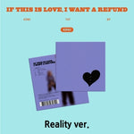 KINO - [If this is love, I want a refund] 1st EP Album REALITY Version