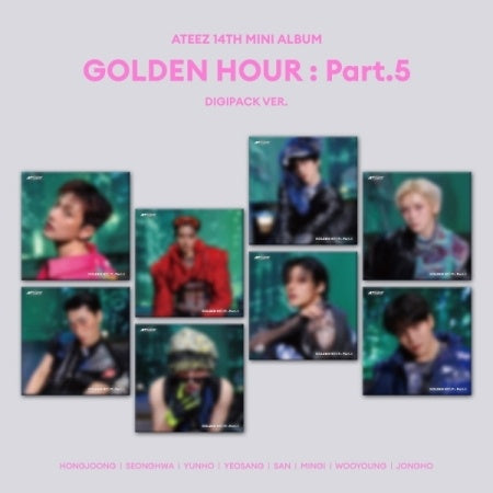 ATEEZ - [GOLDEN HOUR : PART.5] 14th Mini Album DIGIPACK WOOYOUNG