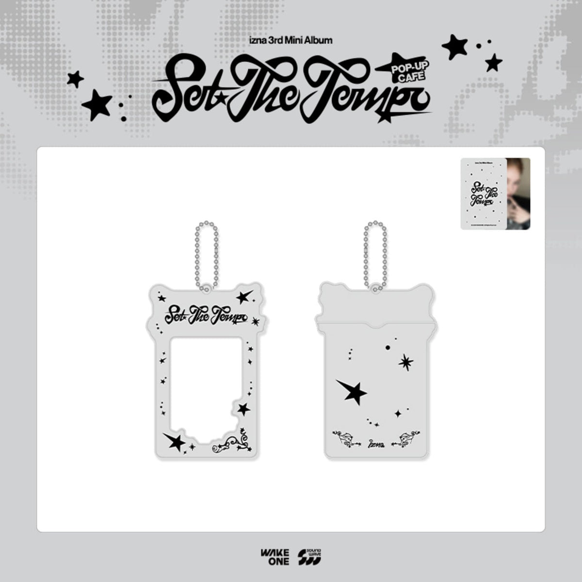 izna - [SET THE TEMPO] (3rd Mini Album POP-UP STORE MD PVC PHOTO