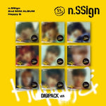 N.SSIGN - [HAPPY &] 2nd Mini Album DIGIPACK HANJUN Version