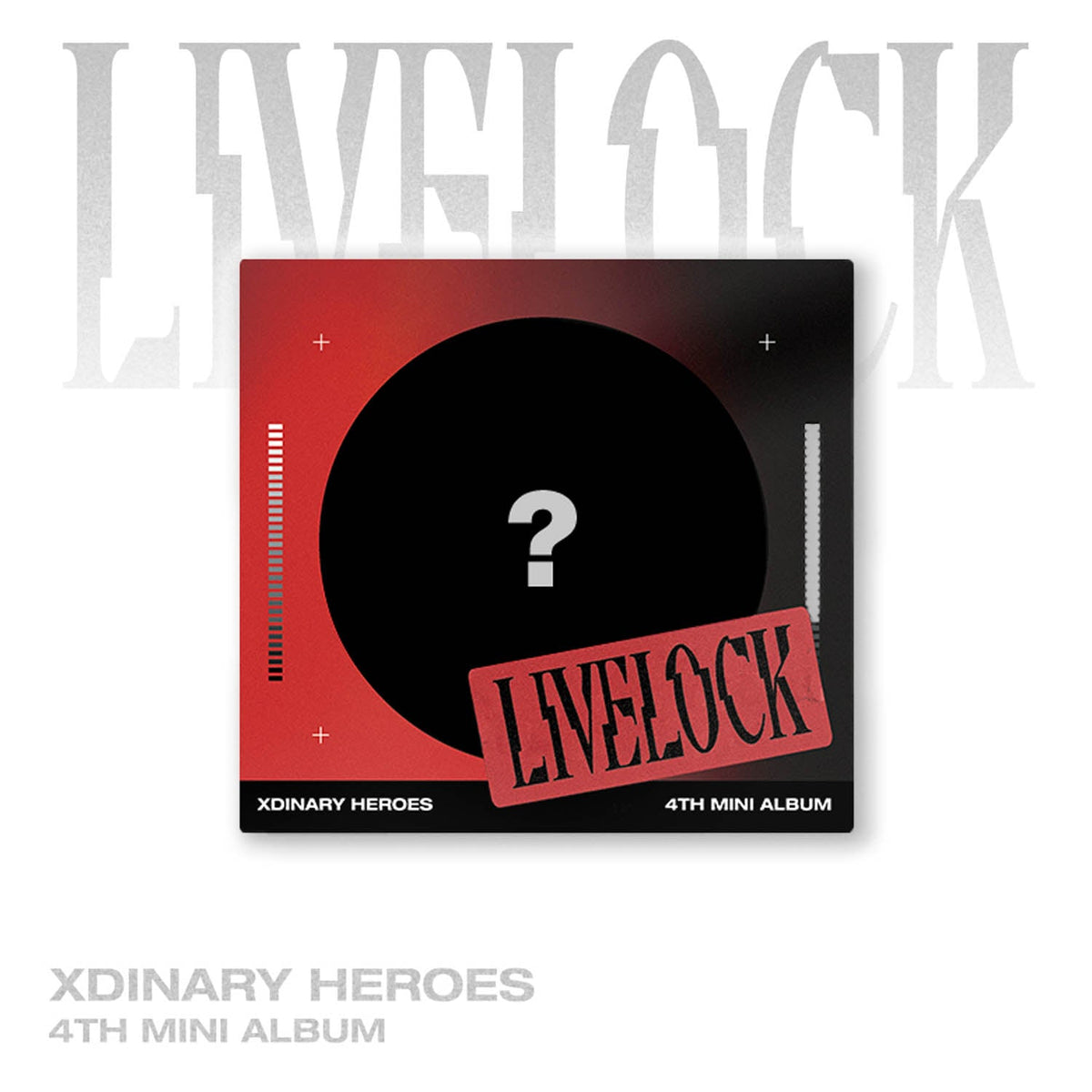 Xdinary Heroes - [Livelock] (4th Mini Album DIGIPACK A (RED