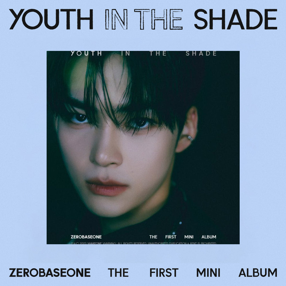 ZEROBASEONE YOUTH IN THE SHADE 1st Mini Album DIGIPACK SUNG HA zerobaseone-youth-in-the-shade-1st-mini-album-digipack-sung-ha