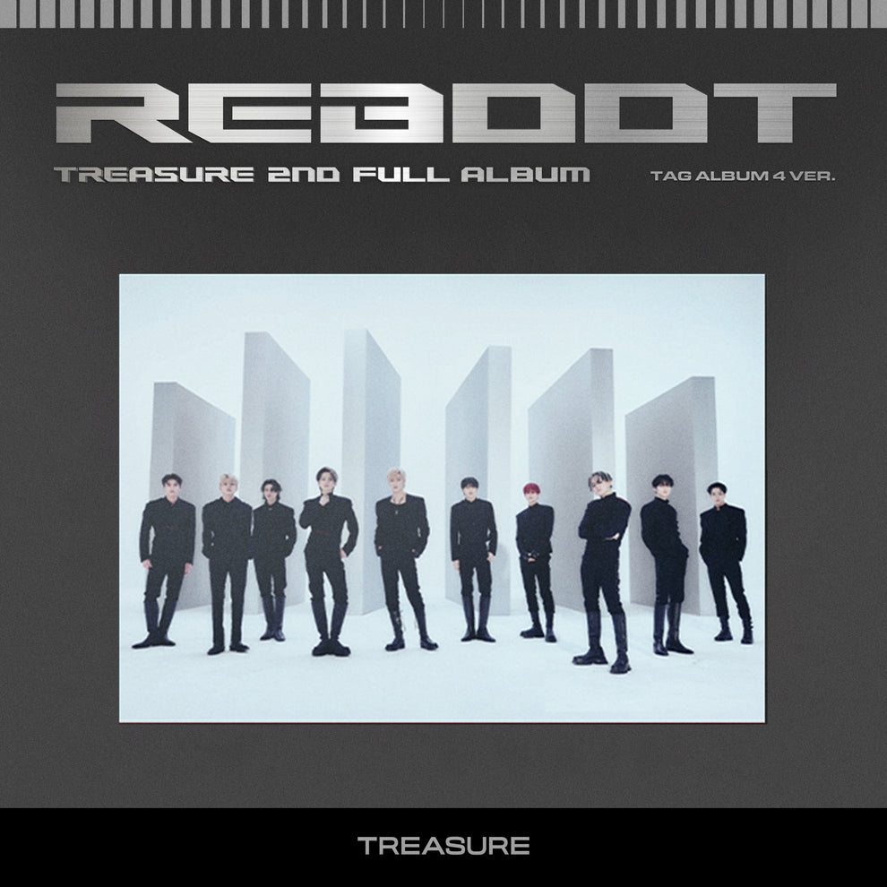 TREASURE - [REBOOT] (2nd Album YG TAG RED Version) – kpopalbums.com
