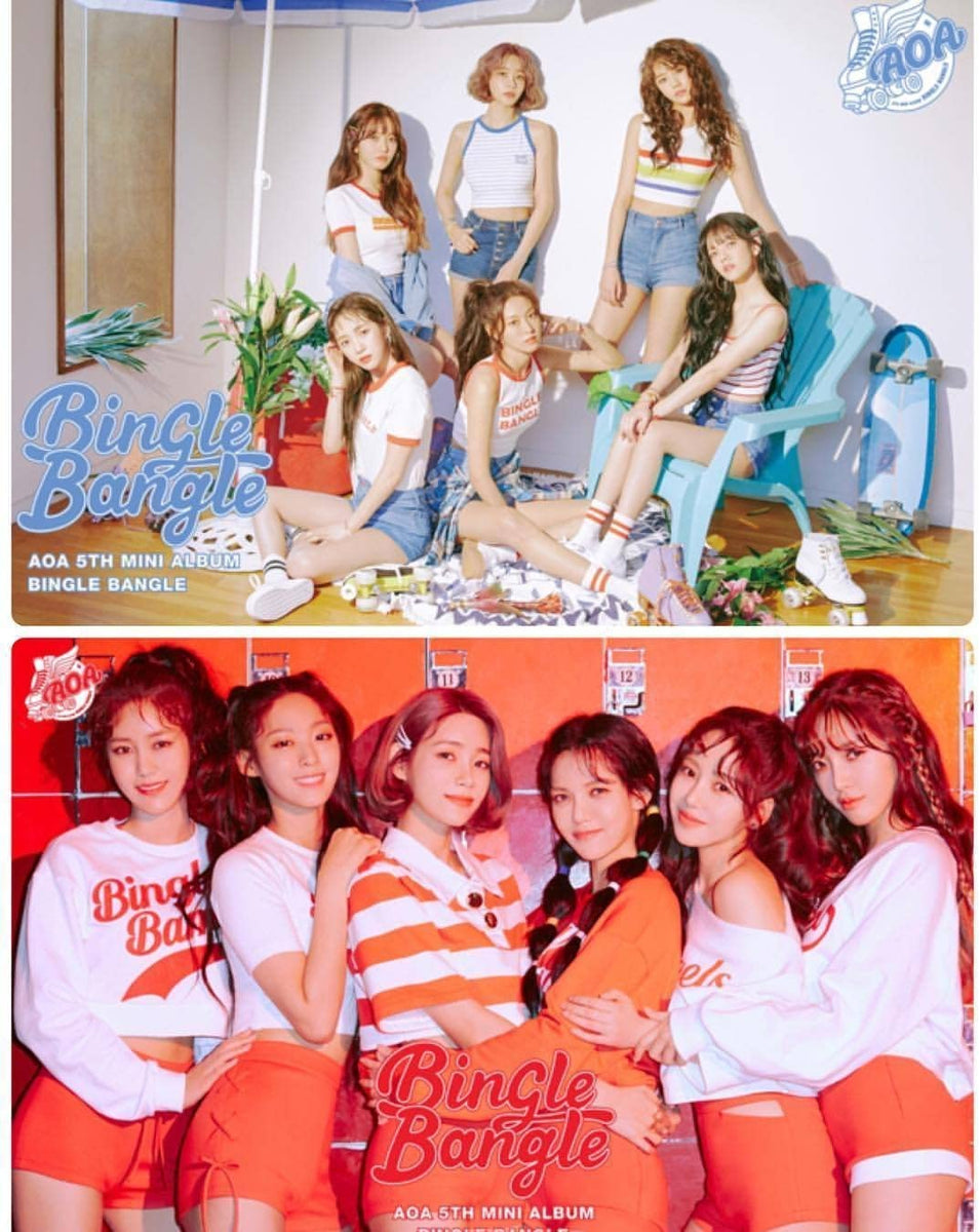 AOA - [Bingle Bangle] (5th Mini Album 2 Version SET