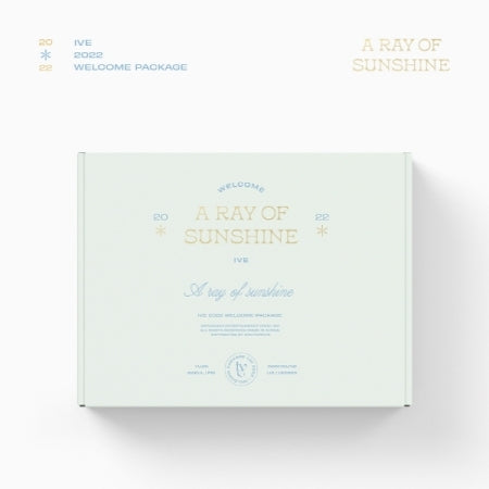 K-POP・アジア IVE A RAY OF SUNSHINE WELCOME PACKAGE IVE - [A RAY OF SUNSHINE] (2022 Welcome Package) – kpopalbums.com