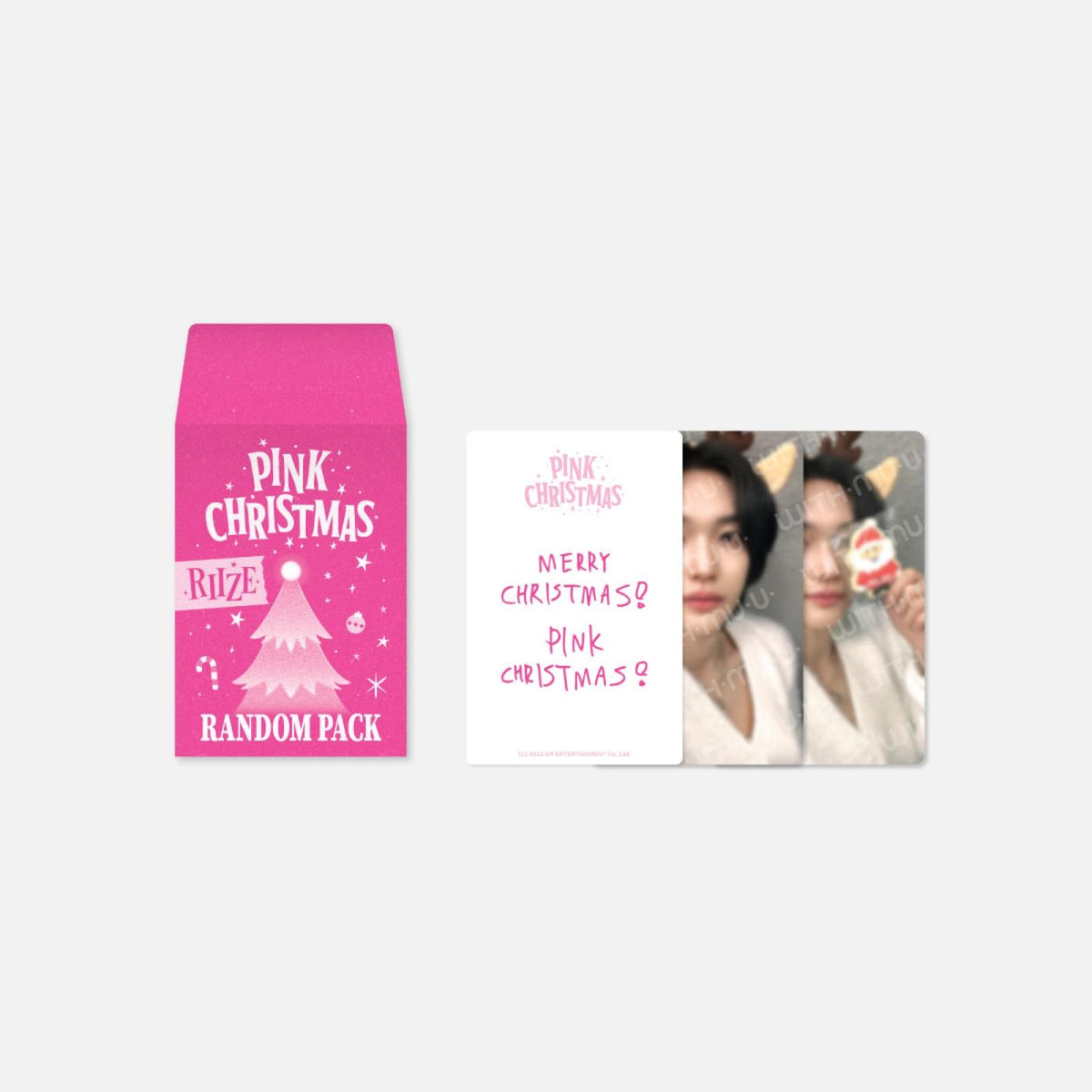 RIIZE - [PHOTOCARD RANDOM PACK] (2023 PINK CHRISTMAS