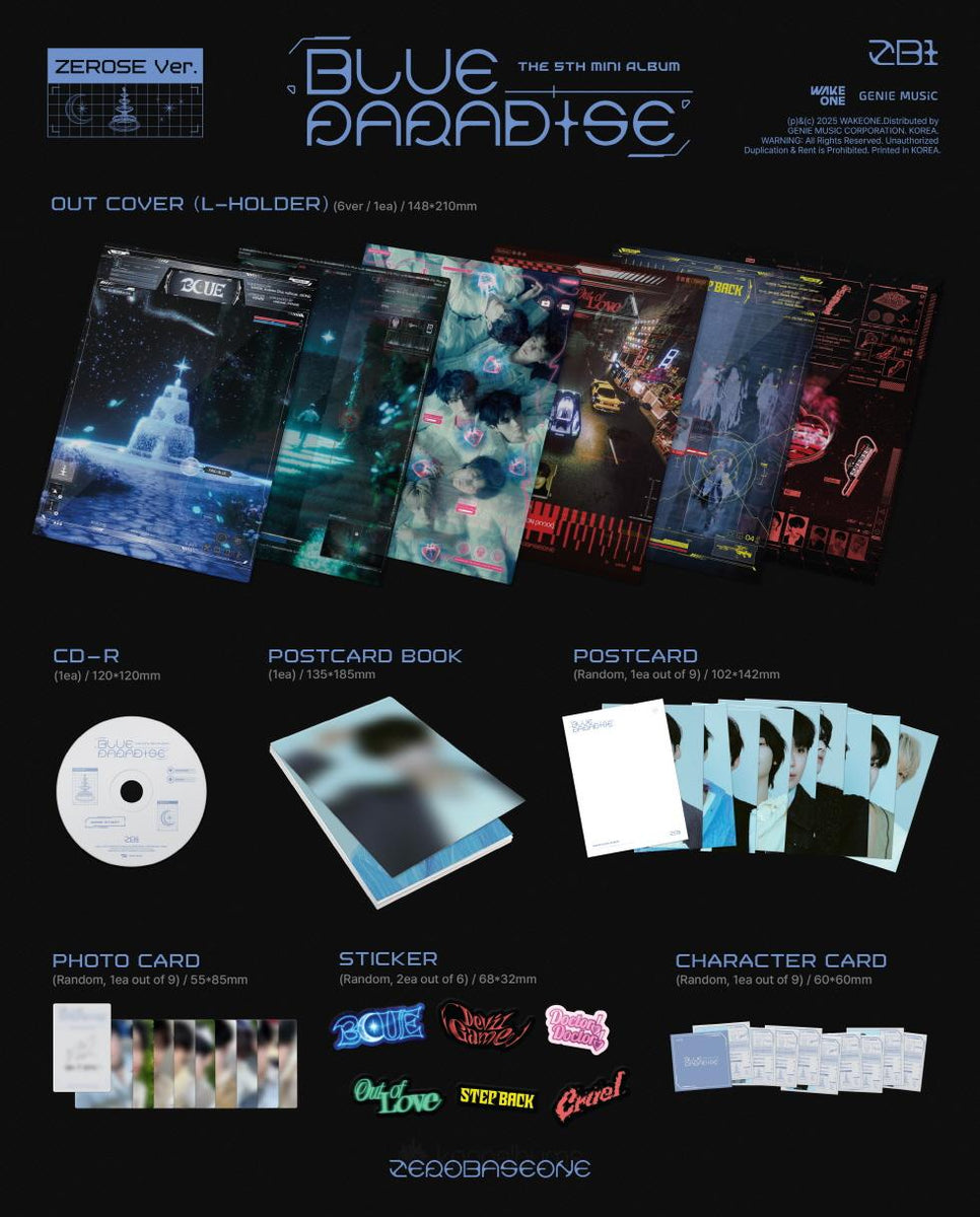 ZEROBASEONE - [BLUE PARADISE] 5th Mini Album ZEROSE Doctor